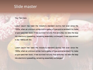 Chocolate Cake Assorted PowerPoint Template