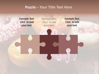 Chocolate Cake Assorted PowerPoint Template