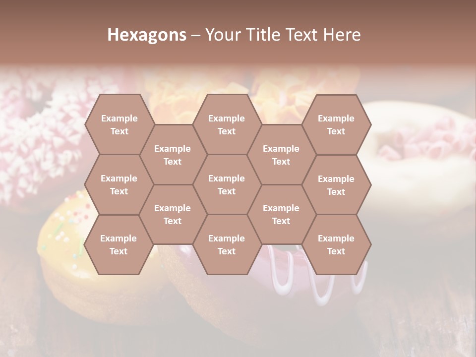 Chocolate Cake Assorted PowerPoint Template