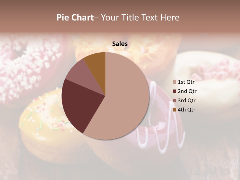 Chocolate Cake Assorted PowerPoint Template