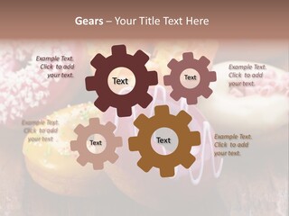 Chocolate Cake Assorted PowerPoint Template