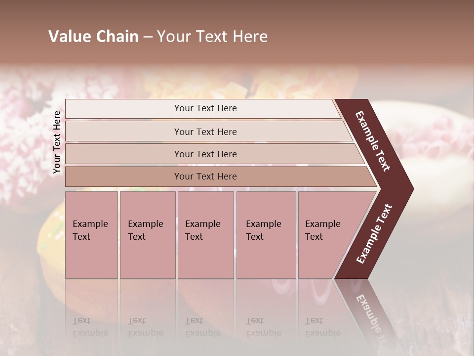 Chocolate Cake Assorted PowerPoint Template