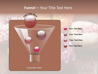 Chocolate Cake Assorted PowerPoint Template