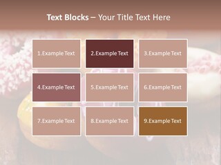 Chocolate Cake Assorted PowerPoint Template