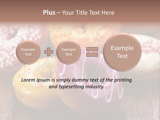 Chocolate Cake Assorted PowerPoint Template