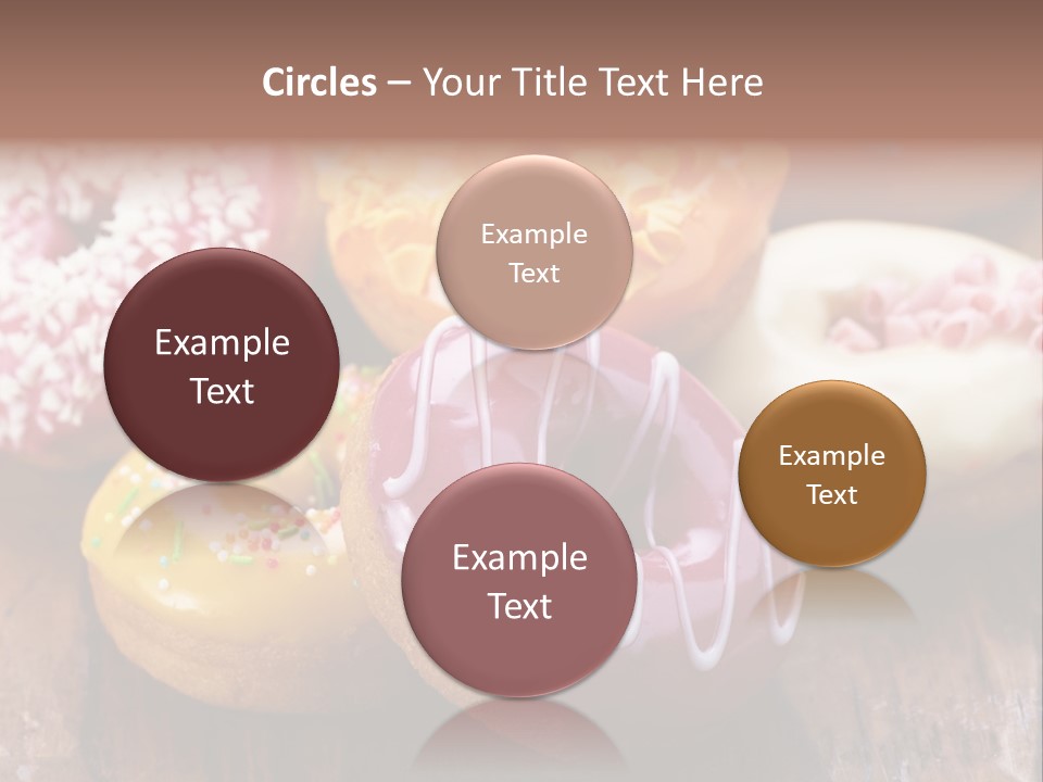 Chocolate Cake Assorted PowerPoint Template