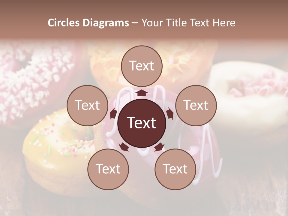 Chocolate Cake Assorted PowerPoint Template