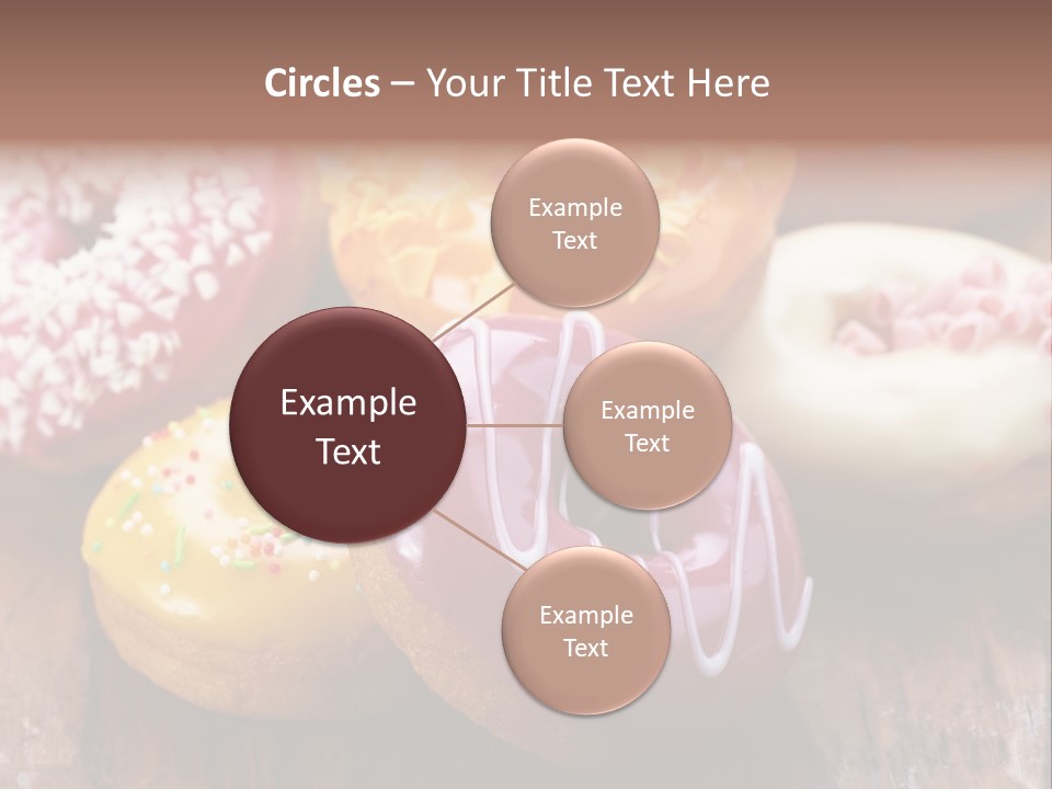 Chocolate Cake Assorted PowerPoint Template