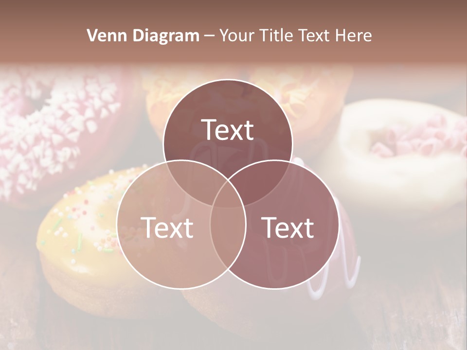 Chocolate Cake Assorted PowerPoint Template