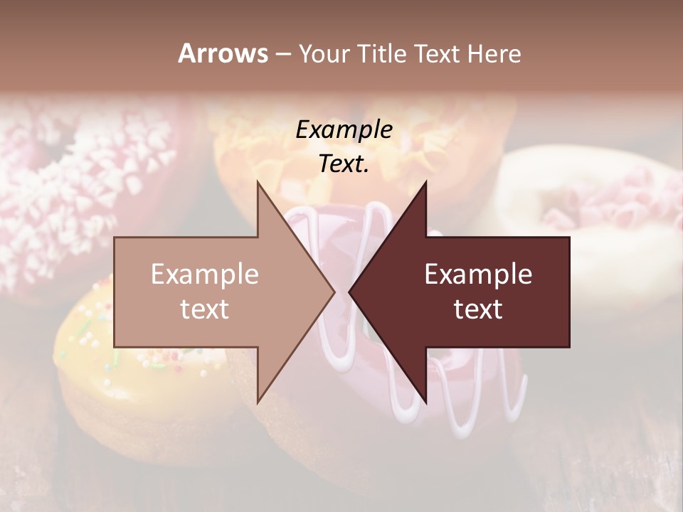 Chocolate Cake Assorted PowerPoint Template