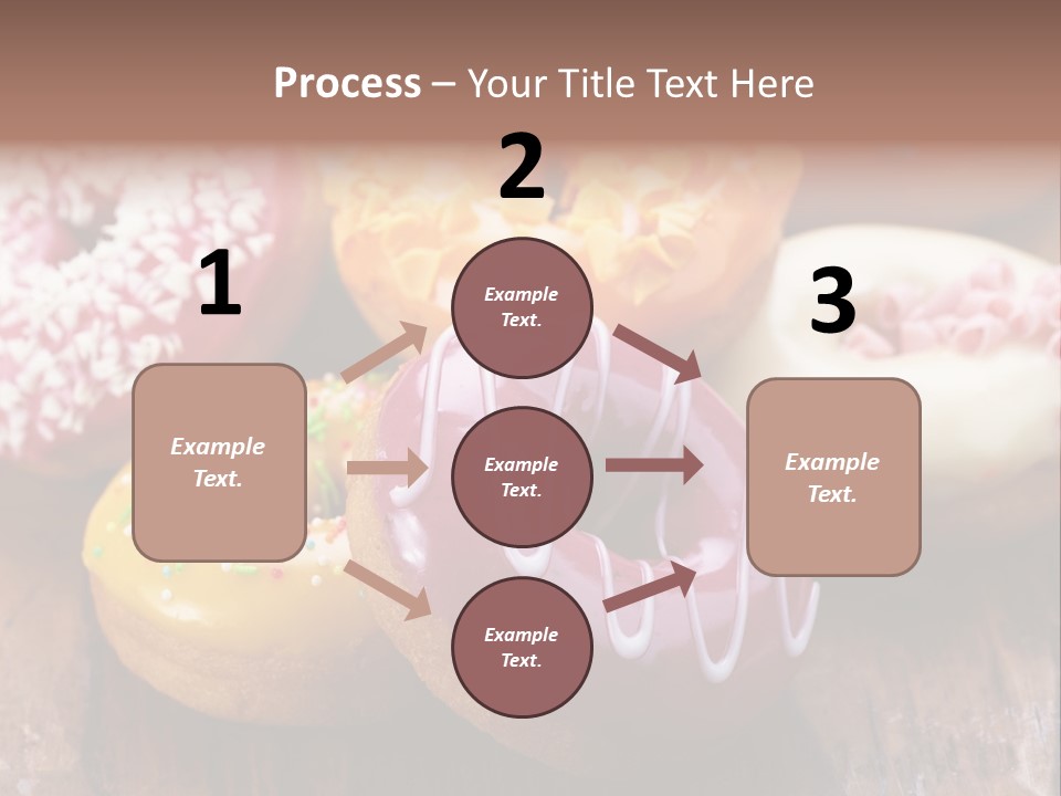 Chocolate Cake Assorted PowerPoint Template