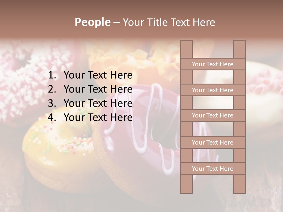 Chocolate Cake Assorted PowerPoint Template