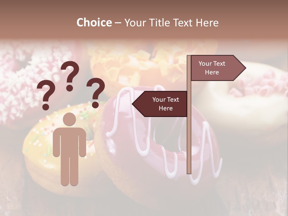 Chocolate Cake Assorted PowerPoint Template