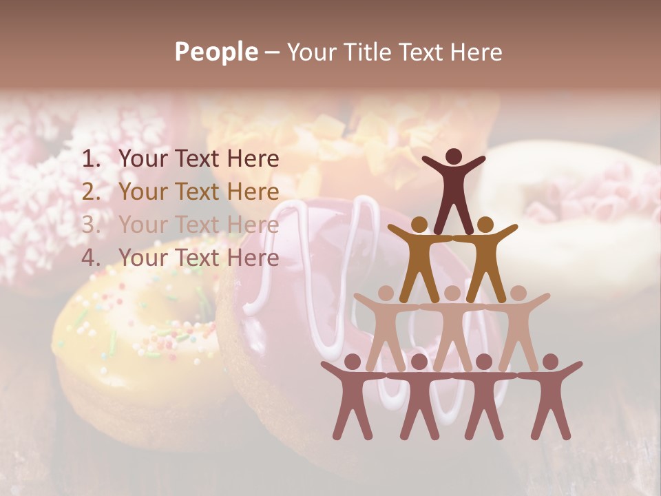 Chocolate Cake Assorted PowerPoint Template