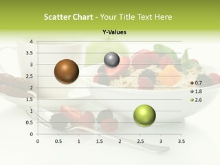 A Bowl Of Oatmeal With Fruit And A Cup Of Coffee PowerPoint Template