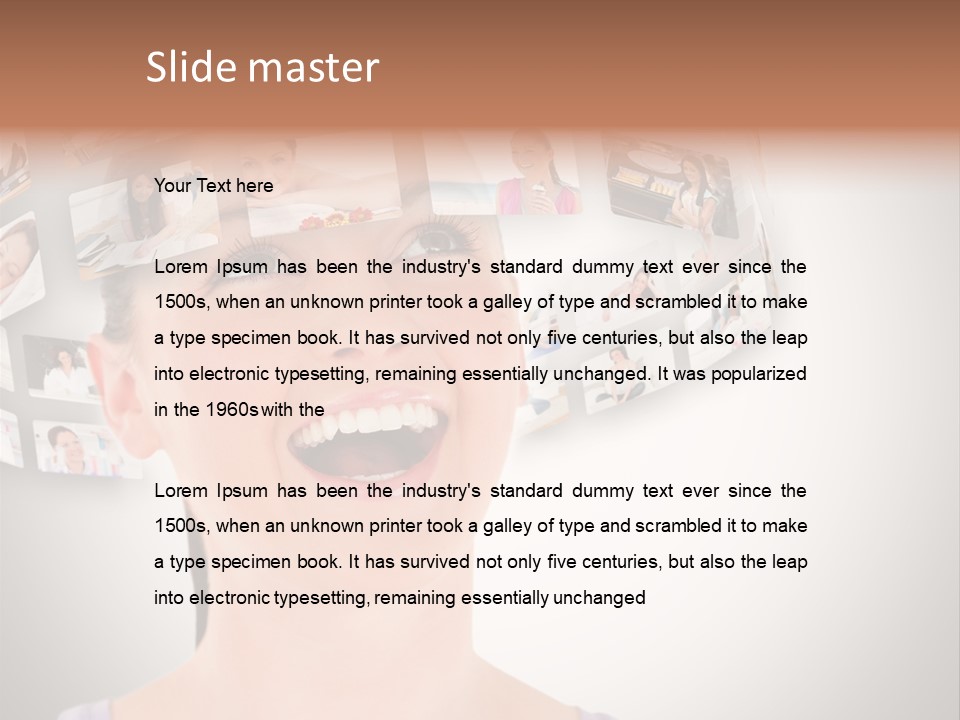 Samba Male Jive PowerPoint Template