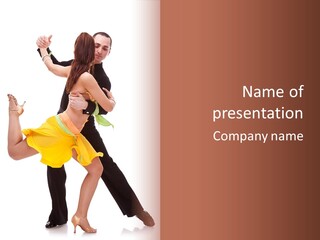 Samba Male Jive PowerPoint Template