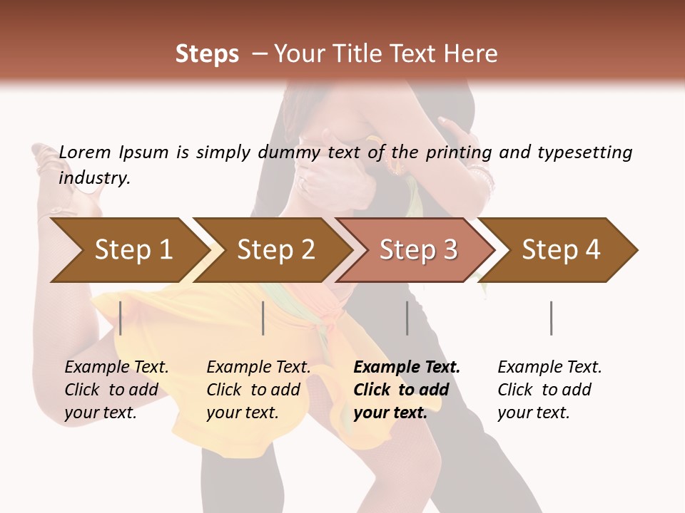 Samba Male Jive PowerPoint Template