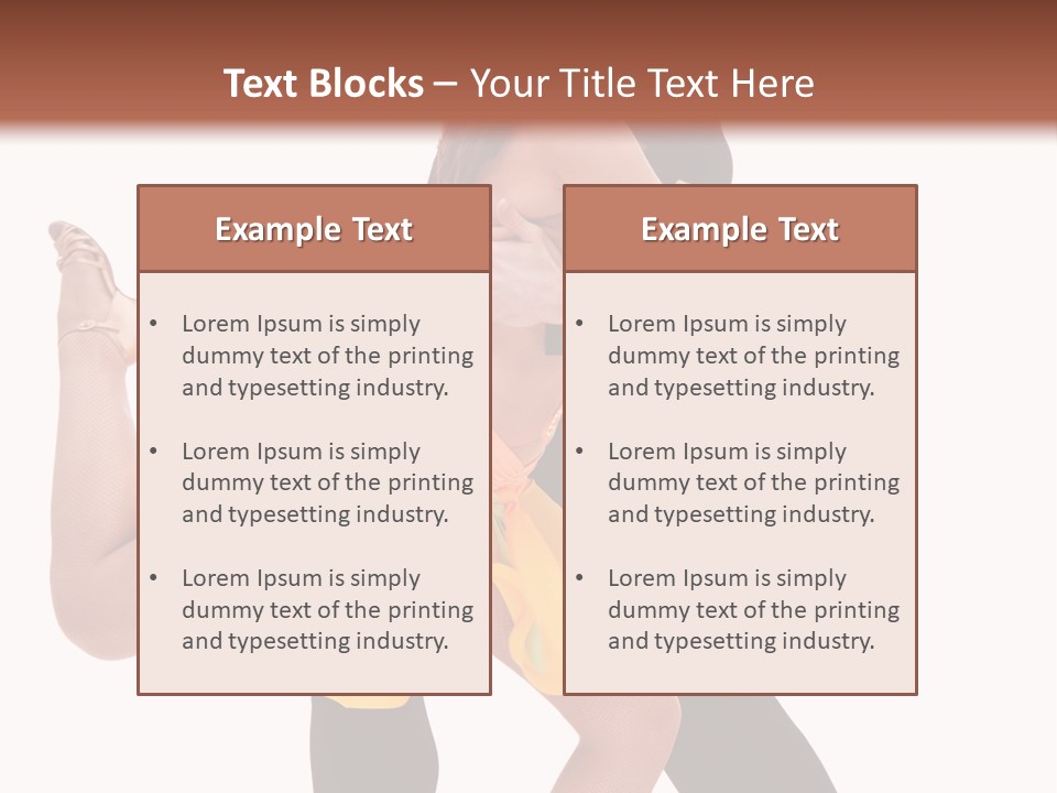 Samba Male Jive PowerPoint Template