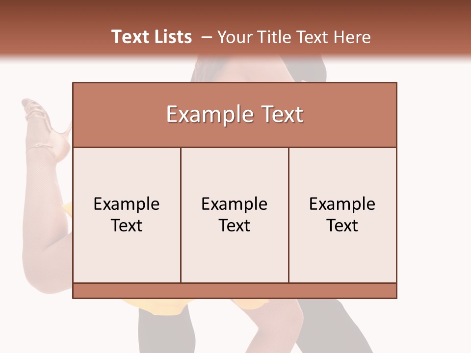 Samba Male Jive PowerPoint Template