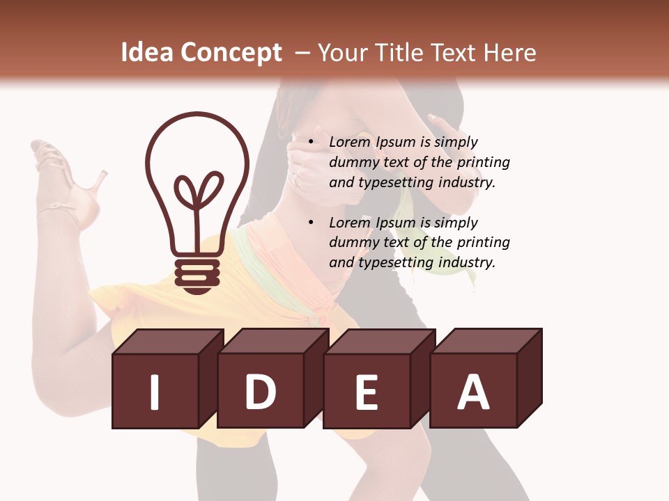 Samba Male Jive PowerPoint Template