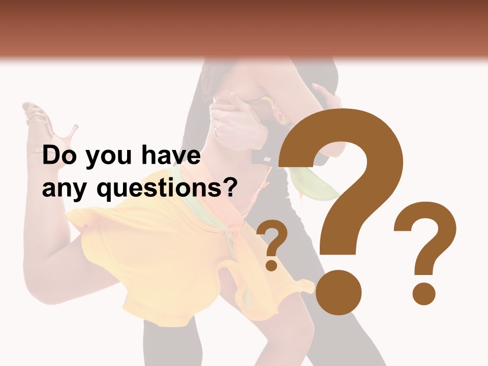 Samba Male Jive PowerPoint Template