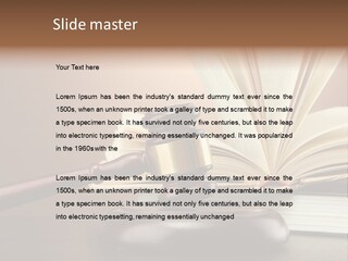 Wood Justice Nobody PowerPoint Template