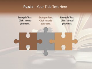 Wood Justice Nobody PowerPoint Template