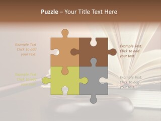 Wood Justice Nobody PowerPoint Template