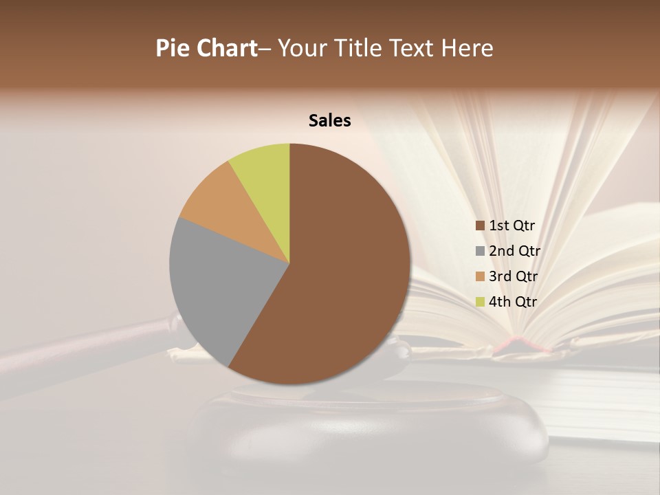 Wood Justice Nobody PowerPoint Template