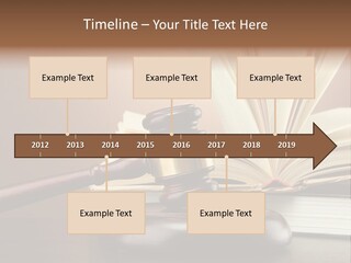 Wood Justice Nobody PowerPoint Template