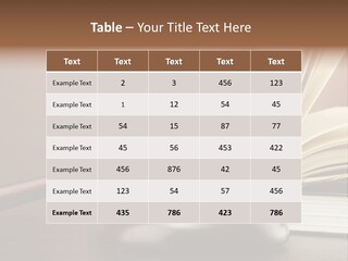 Wood Justice Nobody PowerPoint Template