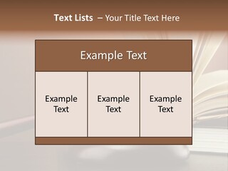 Wood Justice Nobody PowerPoint Template