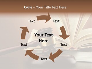 Wood Justice Nobody PowerPoint Template