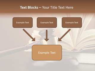 Wood Justice Nobody PowerPoint Template