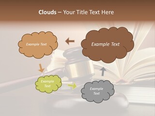 Wood Justice Nobody PowerPoint Template