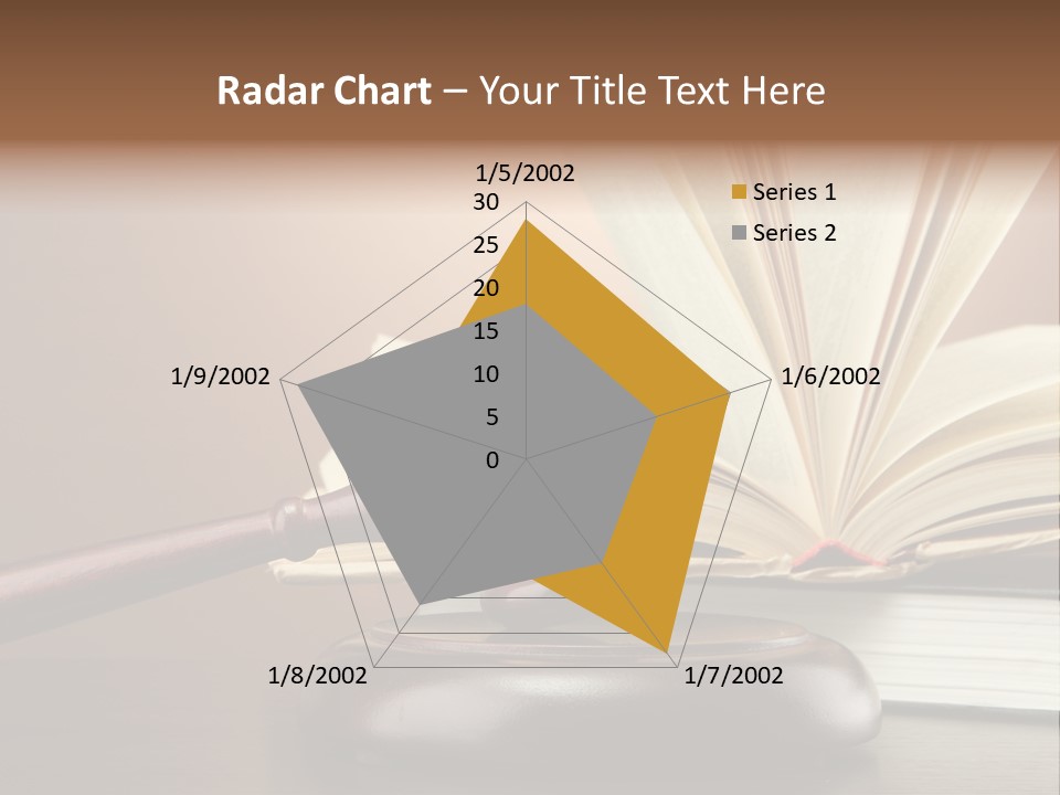Wood Justice Nobody PowerPoint Template