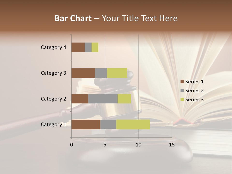 Wood Justice Nobody PowerPoint Template
