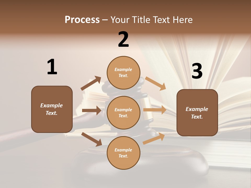 Wood Justice Nobody PowerPoint Template