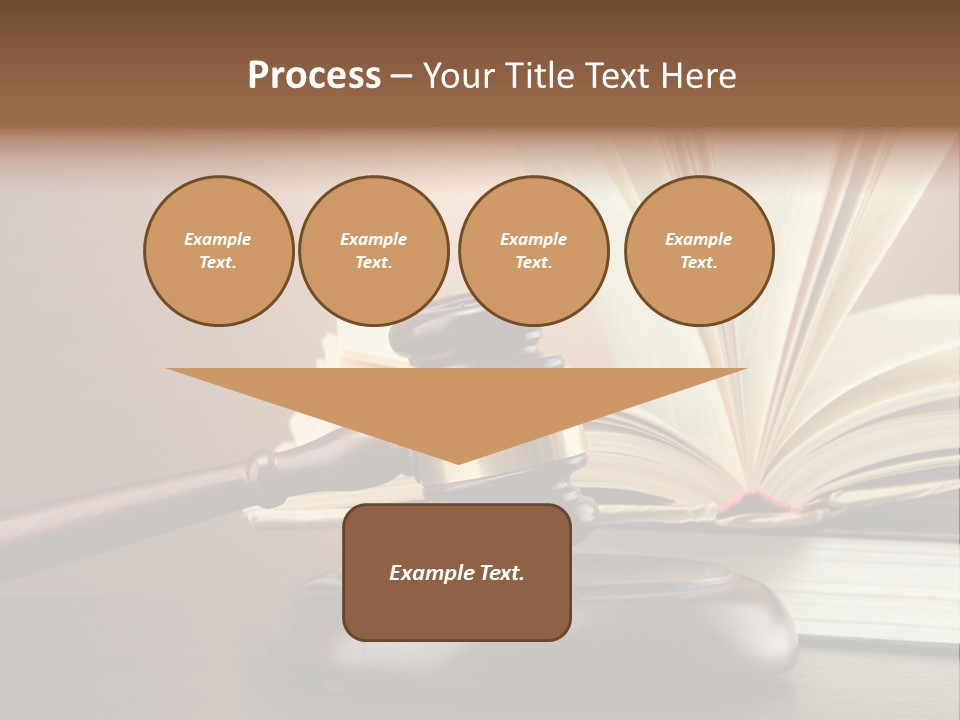 Wood Justice Nobody PowerPoint Template