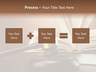 Wood Justice Nobody PowerPoint Template