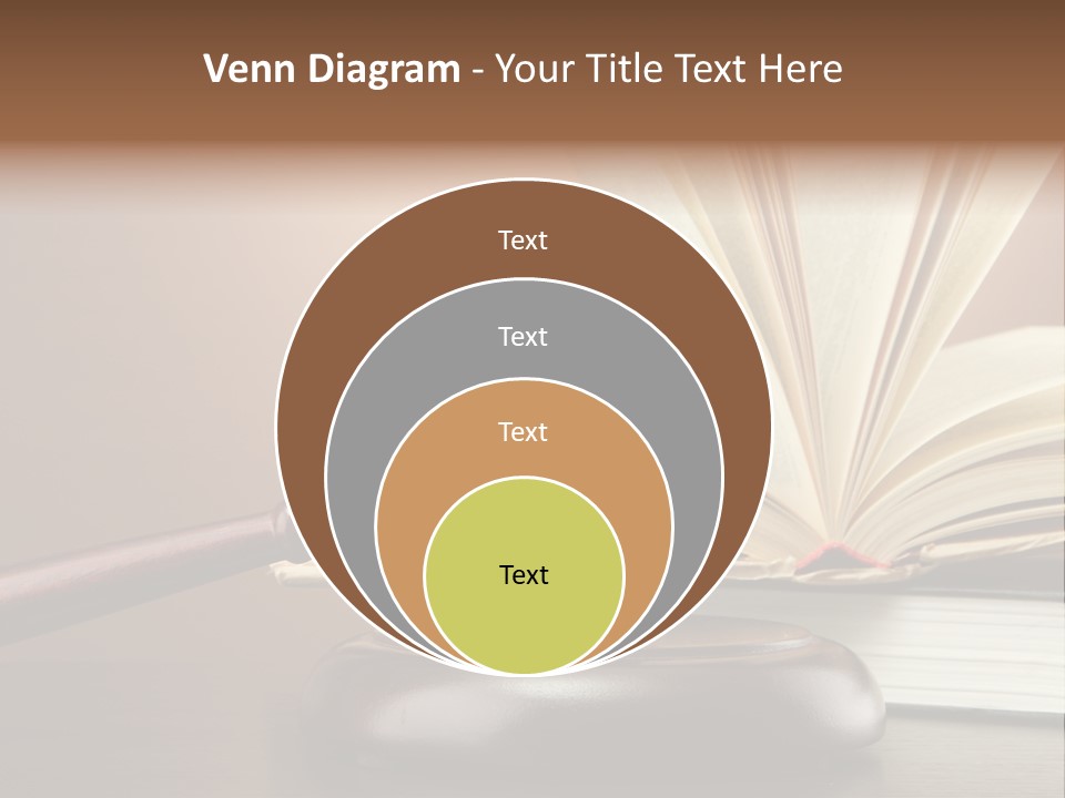 Wood Justice Nobody PowerPoint Template