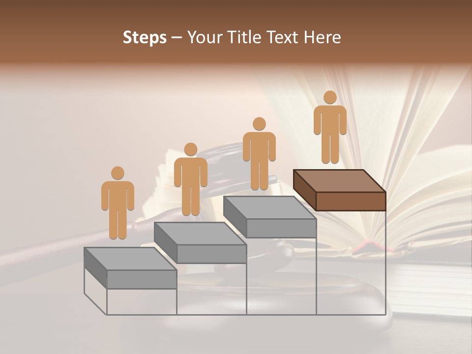 Wood Justice Nobody PowerPoint Template