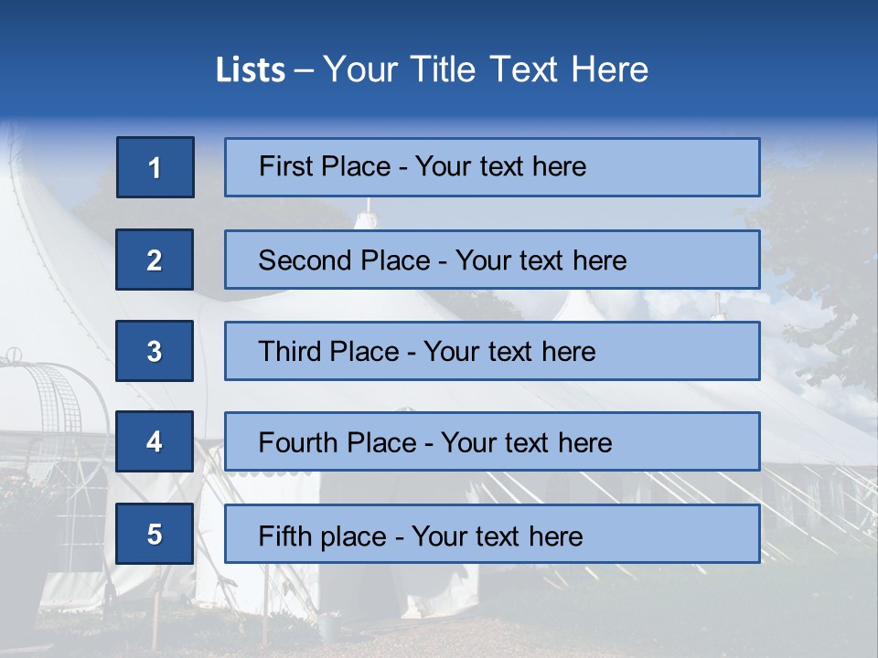 Repetition Service Entertainment PowerPoint Template