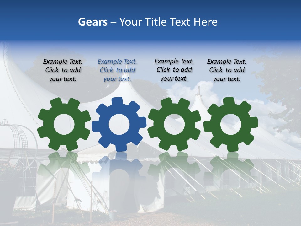 Repetition Service Entertainment PowerPoint Template