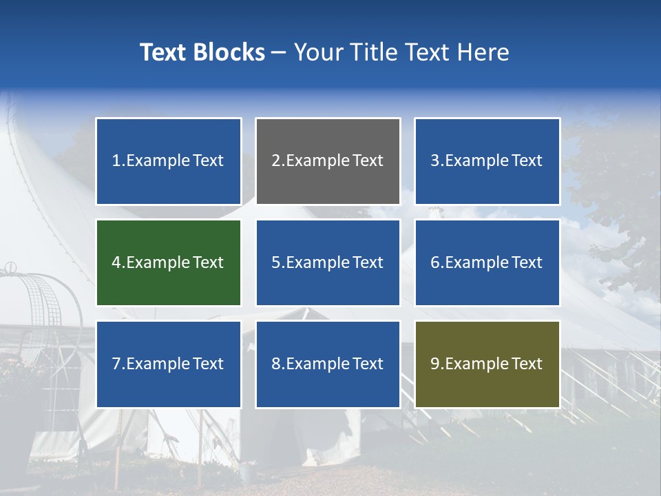 Repetition Service Entertainment PowerPoint Template