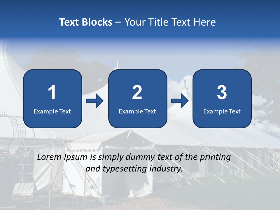 Repetition Service Entertainment PowerPoint Template