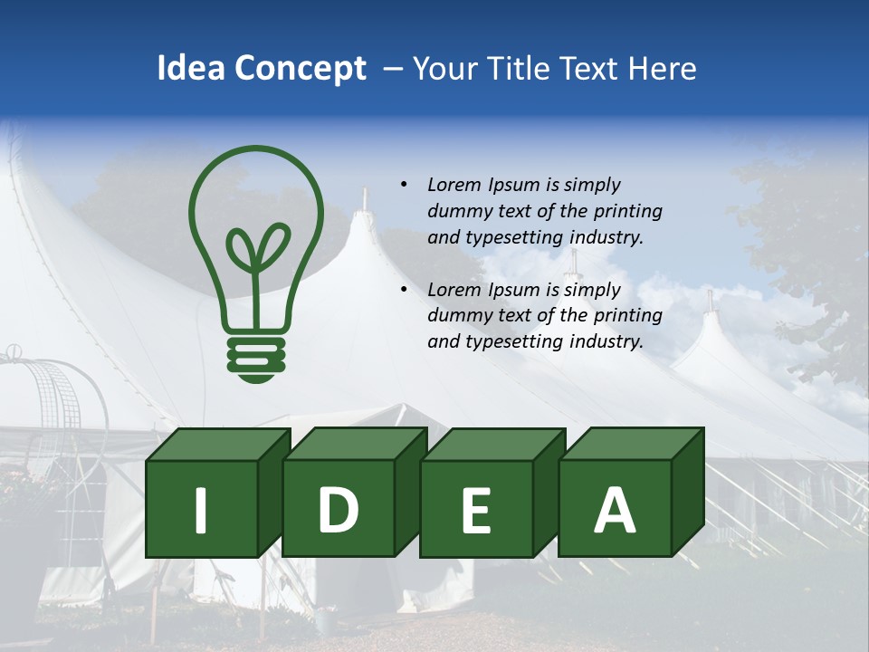 Repetition Service Entertainment PowerPoint Template