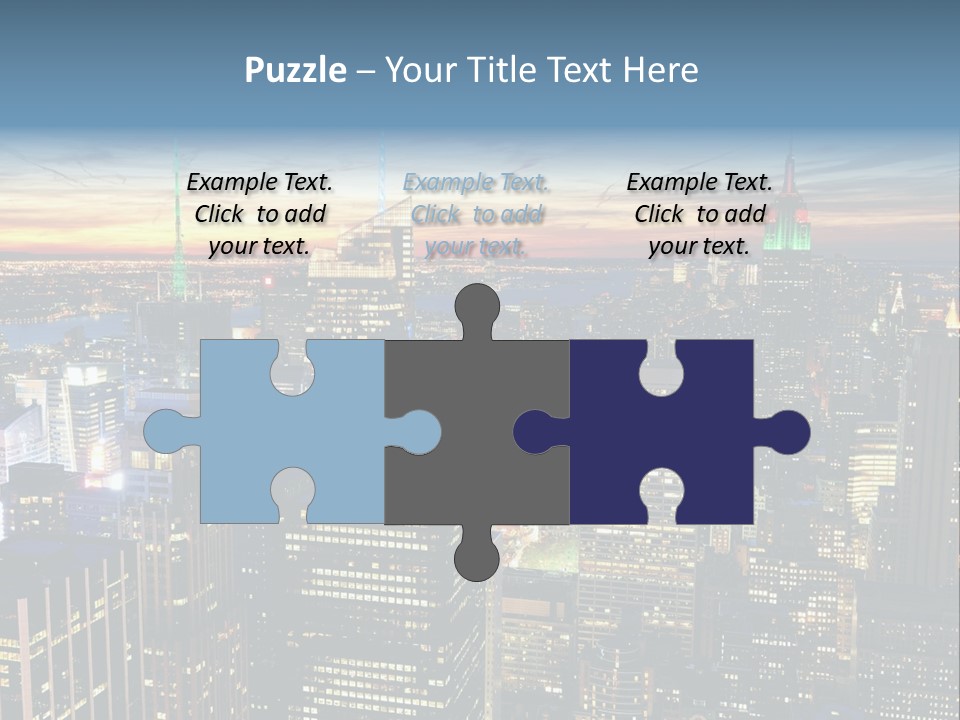 Penthouse Sunset New PowerPoint Template