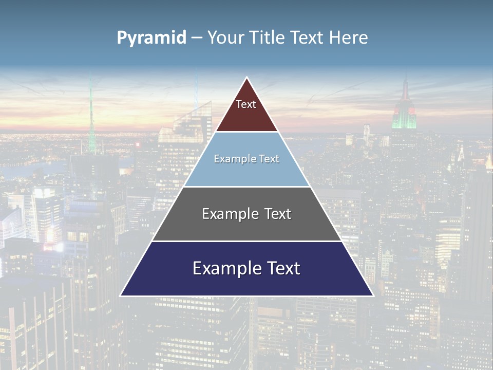 Penthouse Sunset New PowerPoint Template
